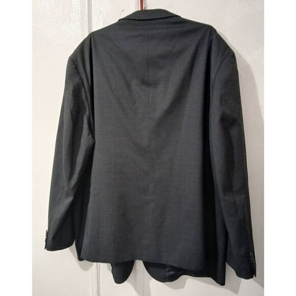 Joseph abbound 100% FINE WOOL SUPER 100's mens 58R blazer gray sports coat - Picture 7 of 8